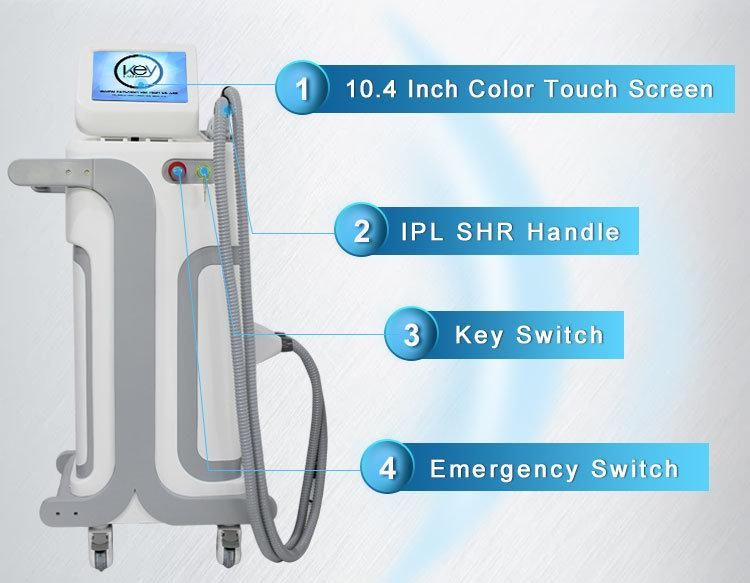 IPL Shr Laser Hair Removal Salon Beauty Equipment