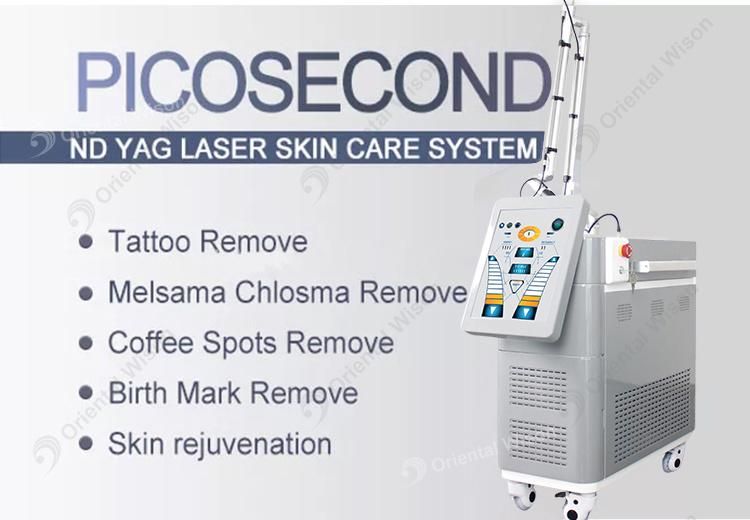 Picosecond Pigmentation Removal Picosur Laser Fractional Picosecond Laser Tattoo Removal Machine
