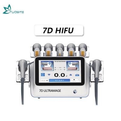 Salon Use 7dhifu Wrinkle Removal and Body slimming Machine