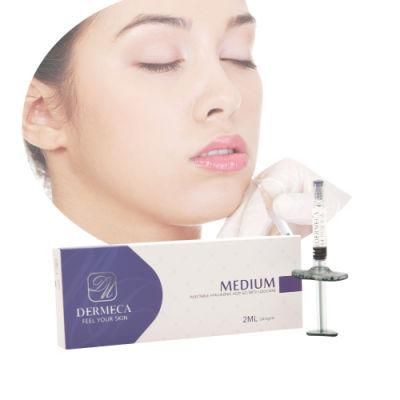 Lasting Injectable Acid Hyaluronic Meso Serum Medical Sodium Hyaluronate Gel for Lip Injeciton Facial Filler 2ml