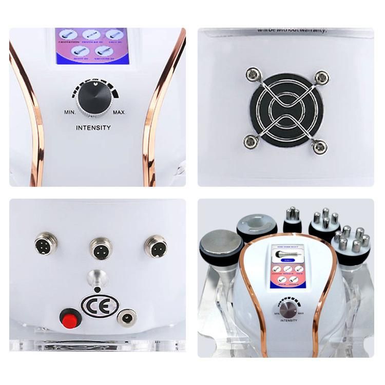 5 in 1 Vacuum Ultrasound Fat Cavitation Machine for Body Slimming Skin Tightening Wrinkle Removal