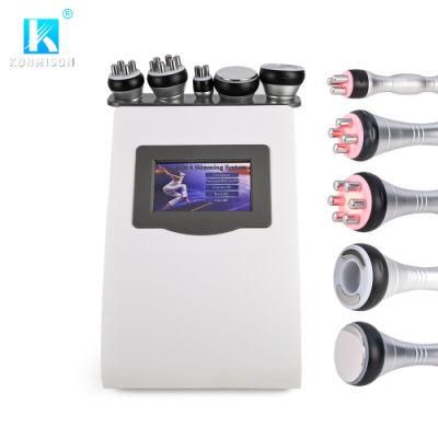 Professional Portable 5 in 1 40K Ultrasonic Cavitation RF Vacuum Cavitation System Slimming Machine