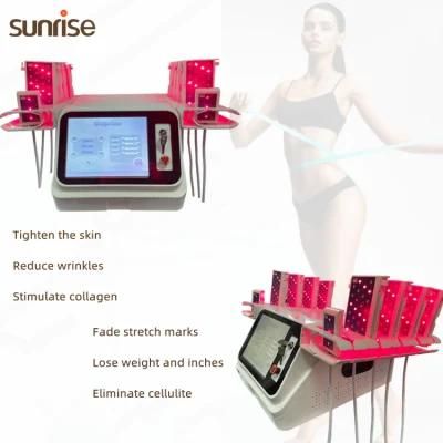 Beijing Sunrise 100% Mitsubishi Diode Laser Lights 5 Wavelength Laser Lipo Slim Body Slimming 5D Lipolaser Machine