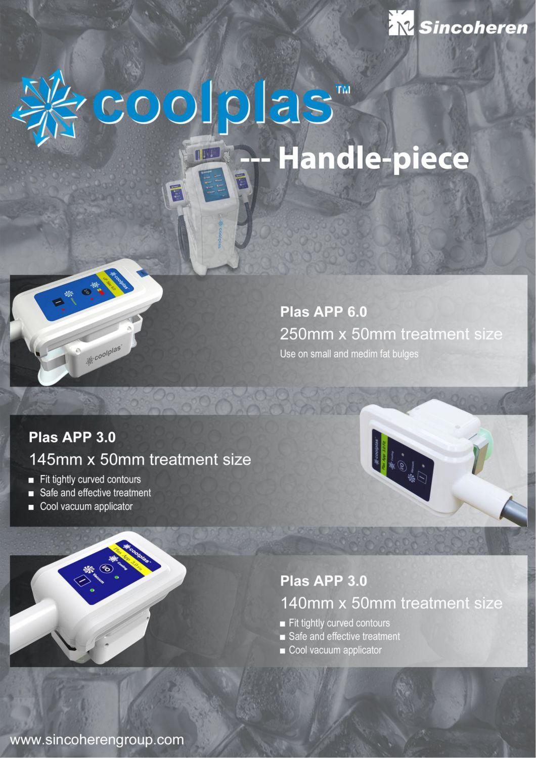 Beijing Sincoheren Factory Price Cellulite Reduction and Fat Reduction Coolplas for Body Shaping Fat Freezing (J)