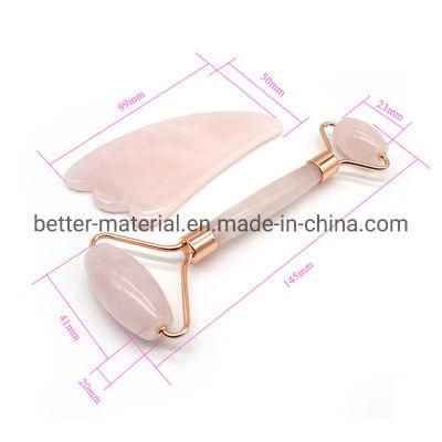 Private Label Manufacturer Gua Sha Scraping Tool Cheap Jade Roller for Face Massage Facial Jade Roller