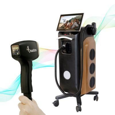 2022 Weifang Km Laser Ice Titanium Laser Hair Removal Machine Triple Wavelength 1064 755 808 Diodo laser System