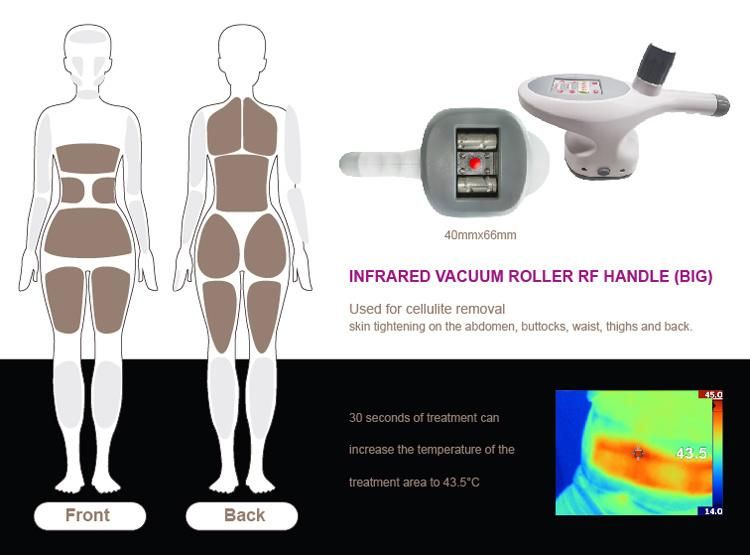 Cosmetic Radio Frequency RF Cavitation Belt Massage Beauty C8+ Slimming Body Care Roll Shaper Massage Machine