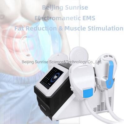 EMS Body Slimming EMS Muscle Body Contouring Legs Arms Belly HIPS EMS Fat Reduction Sculpting Muscle Stimulation Machine with RF Function