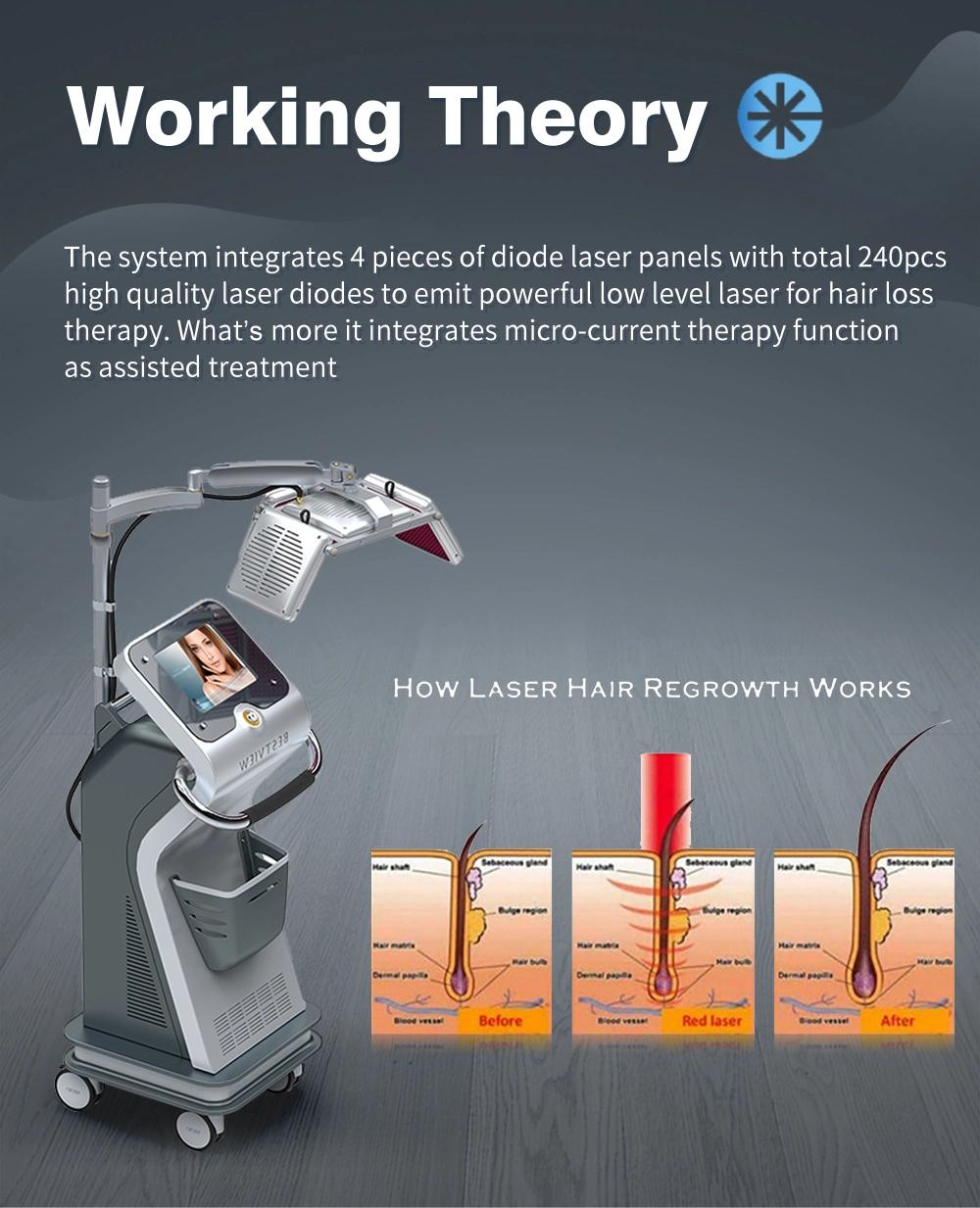 Best Thicker Hair Regrowth Treatment Laser Therapy Machine