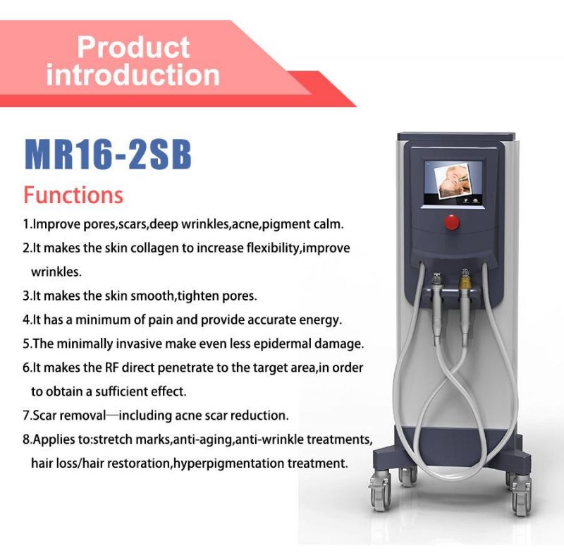 Microneedles Fractional RF and Supericial Fractional RF Machine MR16-2sb