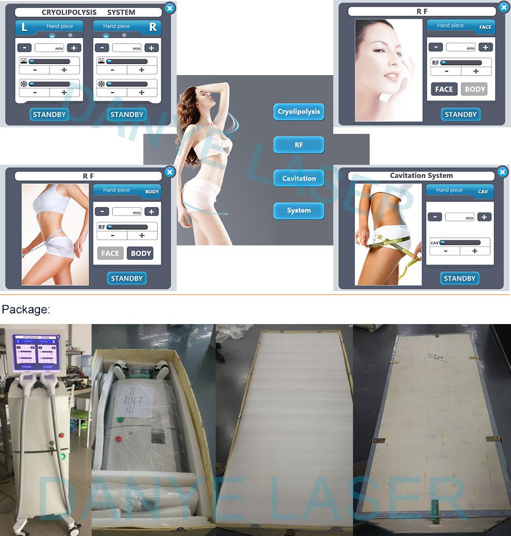 Cavitation RF Skin Tightening Fat Loss Machine