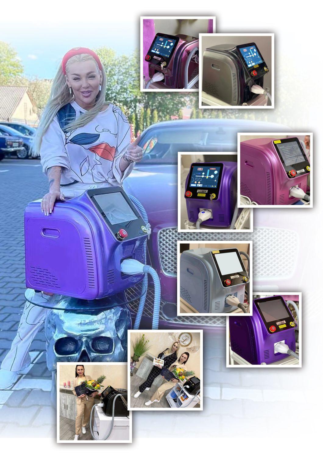 Portable 755nm Picosecond ND YAG Laser Tattoo Removal Beauty Machine