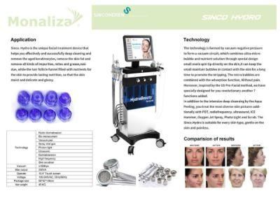 SPA Facal Skin Care Beauty Machine Hydra Facial