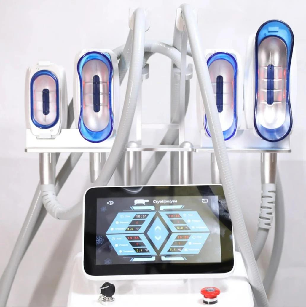 Triangelaser 4 Handles Fat Freezing Cryolipolysis Machine Fat Reduction Body Sculpting Device