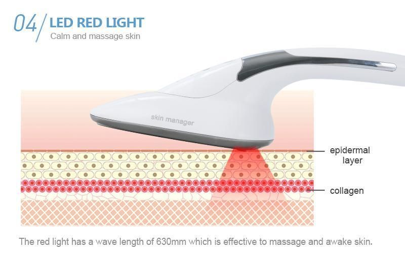 Home Use Portable Wrinkles Remove Skin Iron Machine