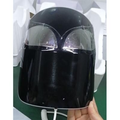 OEM/ODM Beauty 7 Colors Face Infrared LED Light Therapy Facial Black Mask for Homeuse