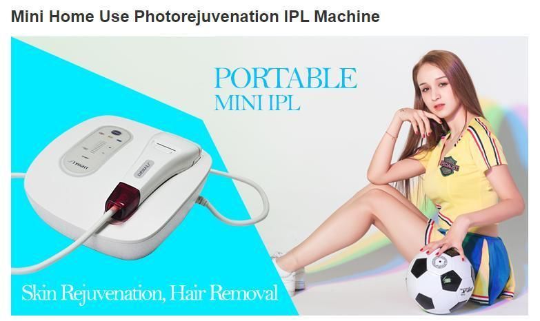 Home Mini IPL Laser Whitening and Rejuvenation Hair Removal Machine