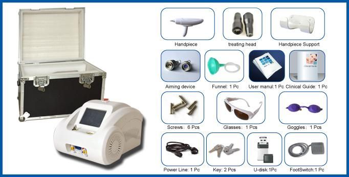 Weifang Km Q-Switch ND: YAG Laser for Fast Tattoo Removal