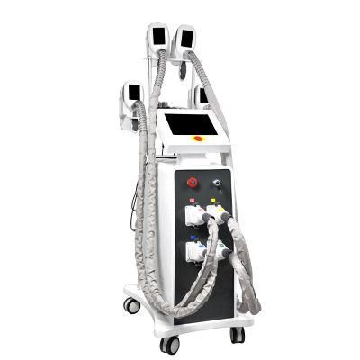 2019 Newest 4 Cryo Handle Fat Reduction Fat Freezing System Cryolipolysis Vacuum Cavitation Slimming Machine