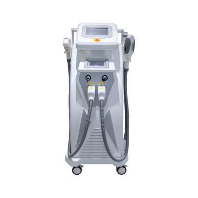 ND YAG Laser + IPL Shr + RF Technology Multifunction Beauty Machine