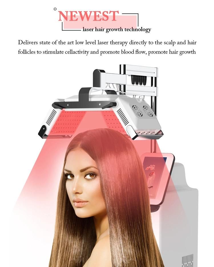 Lllt Hairgrowth 650nm Stimulating Hair Regrowth Laser Treatment Laser Hair Growth Device
