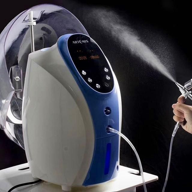 O2toderm Oxygen Dome Therapy Skin Rejuvenation Facial Machine with Oxygen Anion Generator