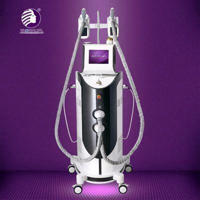 Non-Invasive Cryotherapy Machine with Cavitation Upright Cellulite Reduction Slimming Machine