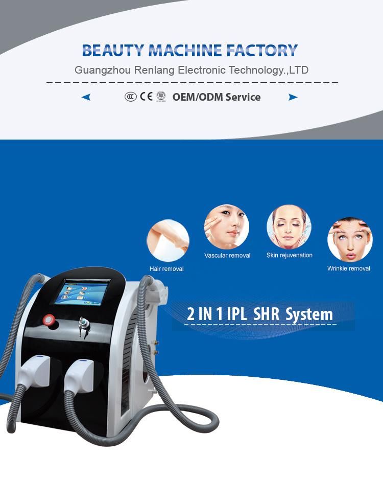 IPL/Shr/Opt Laser Hair Removal Machine with a Lowest Price