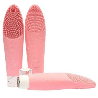 Electric Waterproof Rechargeable Silicone Facial Brush