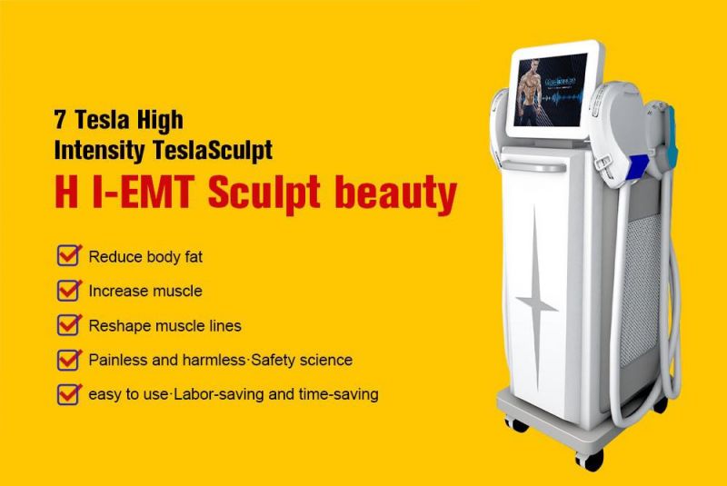 30000 Workout EMS+RF Muscle Sculpt Machine with 4 Handles 360 Stimulation