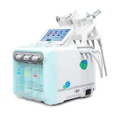 Small Bubble H2O2 Facial Hydra 6 in 1 Hydrogen Oxygen Deep Cleansing Machine