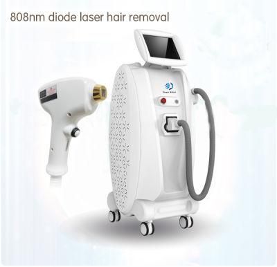 Hot Sale 808nm Diode Laser Professional Painless Hair Removal Salon Equipment