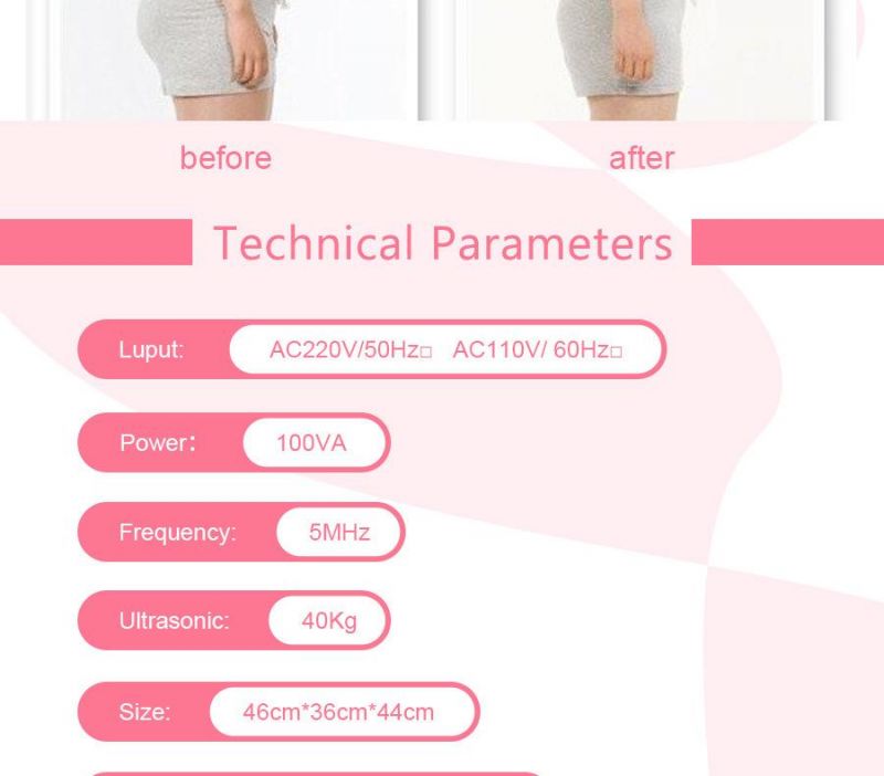 Fatty Cells Dissolving Powerful RF Cavitation Therapy Beauty Equipment