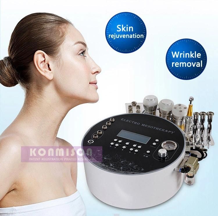 Gavanic Cooling Mesotherapy LED Light Dermabrasion Machine