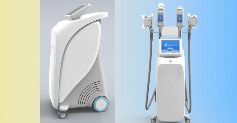 Four Treatment Handles Fat Reduction Weight Loss Coolplas Machine