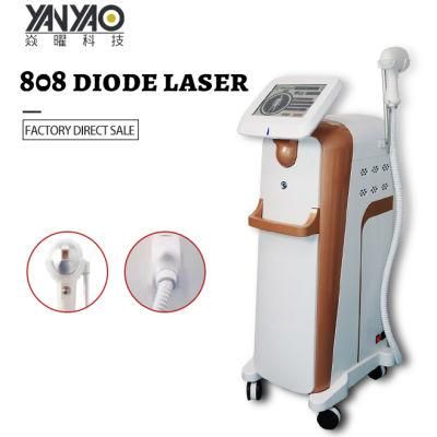 2022 Diode Laser Facial Beauty Salon Equipment Soprano Ice Platinum 808nm Diode Laser Hair Removal Machine