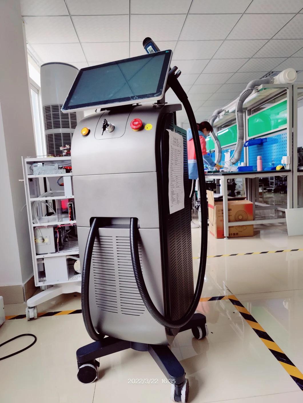 High Efficiency and Quality All in One Skin Laser Machine 3 in 1 Shr IPL + 808 Diode Laser+ND YAG Laser Beauty Machine