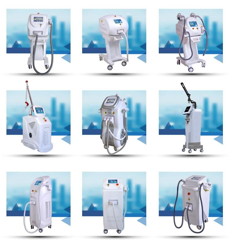 E-Light IPL RF ND YAG Laser Multifunction Machine for Wrinkle Removal Acne Therapy