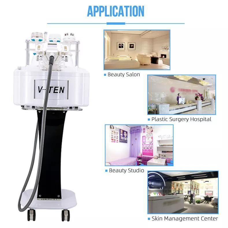 40K Cavitacion Starvac Ultrasonic Lipo Vacuum Cavitation System Cellulite RF Liposuction Machine Vela Shape V10