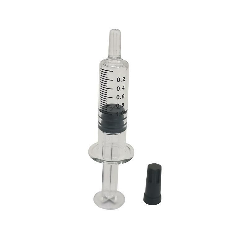 1ml Luer Cap Prefilled Glass Syringe Medical Beauty Water Light Needle Thc Oil