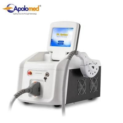 Apolo Portable Shr IPL Hair Removal Skin Rejuvenation Beauty Machine