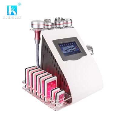 Portable RF Cavitation 40K Ultrasonic Cavitation Slimming Machine 9 in 1 Cavitation Machine