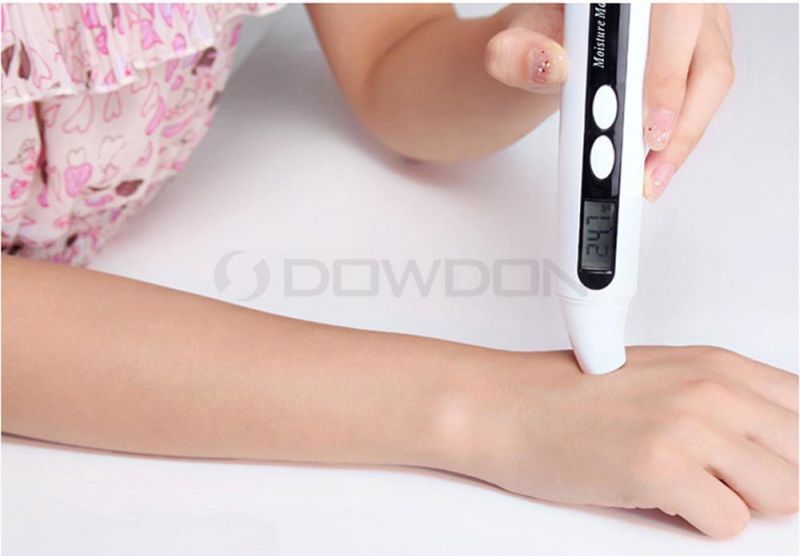 Digital Moisture Monitor for Skin and Oil Analyzer for Women Lady