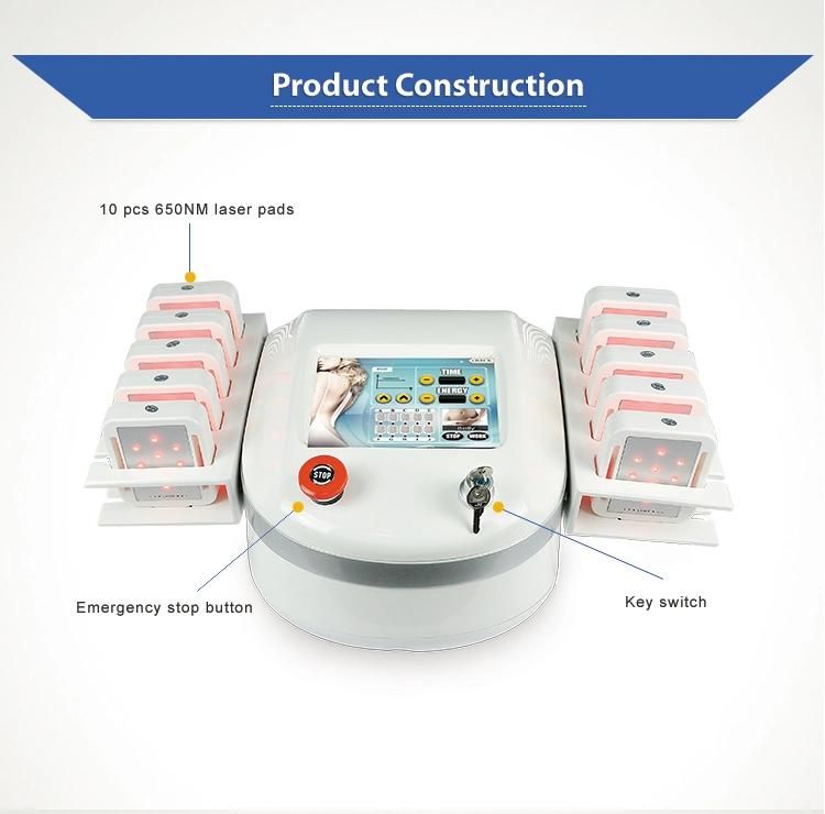 Hot Sale for Salon! Lipo Laser Fat Removal Slimming Machine