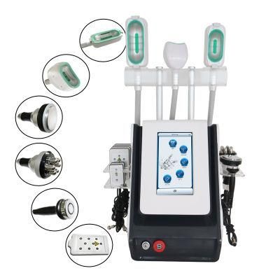 Salon High End Cryo 360 Degree Slimming Beauty Machine with Changeable Cups -10 to 40 Degree Handles Work Simultaneously Cryo Machine