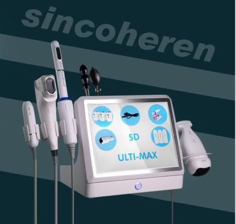 Hifu Smas Face Lifting Second Generation U One Hifu 4D Skin Tightening 60000 Shots V Max Hifu Medical Beauty Machine