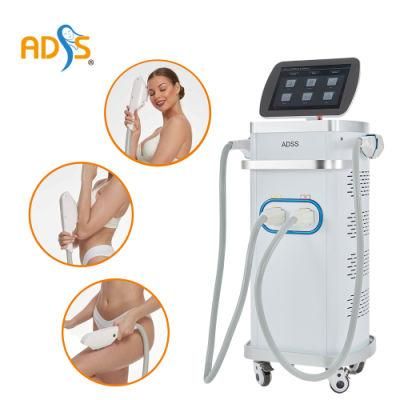 Two Handpieces IPL Beauty Equipment for Hair Removal Pigment Removal
