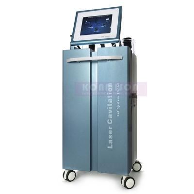 Vertical Lipo Laser Cavitation Vacuum RF Slimming Machine