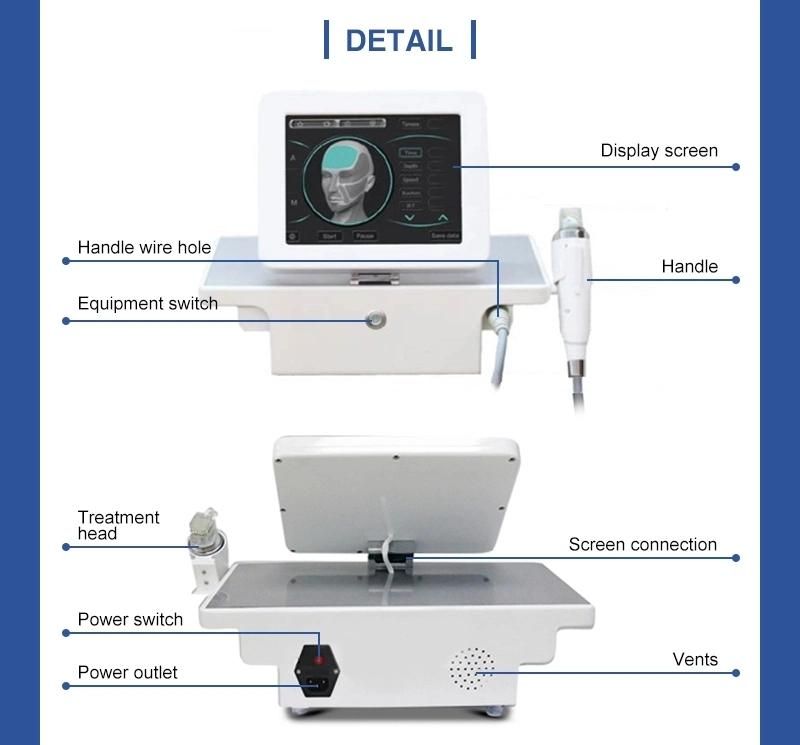 Newest Thermagic RF Fractional Microneedle for Acne Treatment Beauty Machine