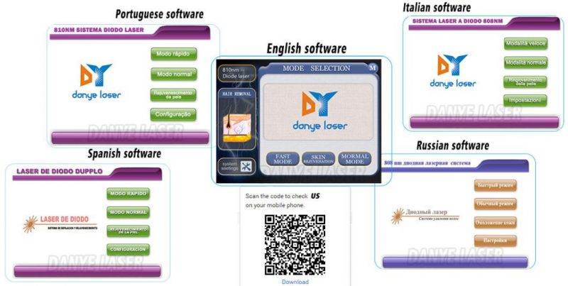 Guangzhou Danye Portable Milesman Diodo Depilacion a Laser 808